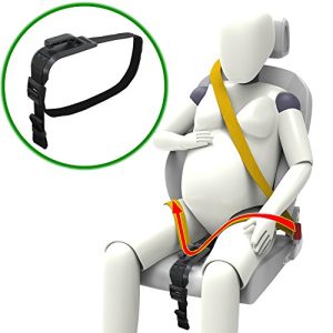 ZUWIT Ajustador de cinturón de seguridad para mujeres embarazadas